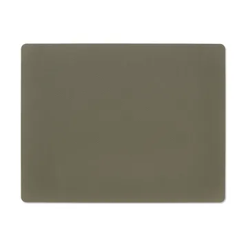 Mantel individual Serene cuadrado L 35x45 cm - Moss, 35x45 cm - LIND DNA