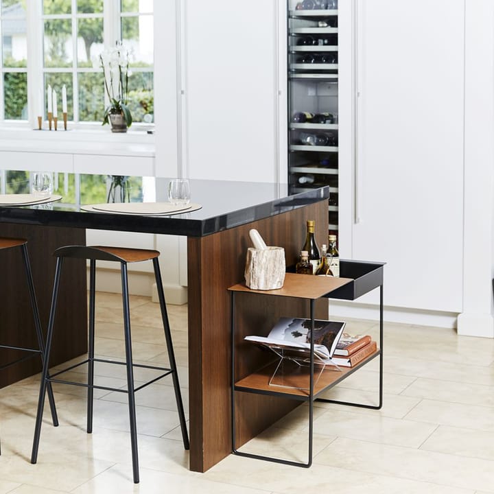 Mesa auxiliar Console Bull Storage, Cognac LIND DNA