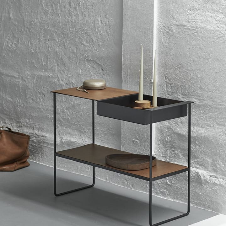 Mesa auxiliar Console Bull Storage, Cognac LIND DNA