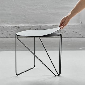 Mesa auxiliar Curve Chameleon Hippo - Black-anthracite - LIND DNA