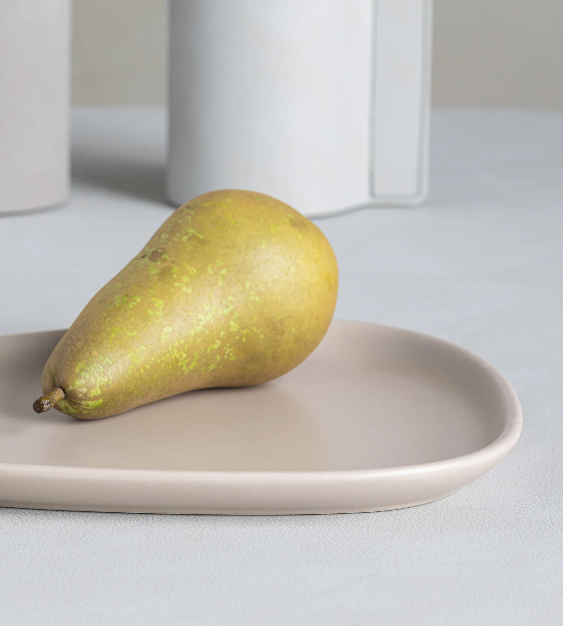 Platillo Curve Stoneware 19x22 cm, Sand LIND DNA