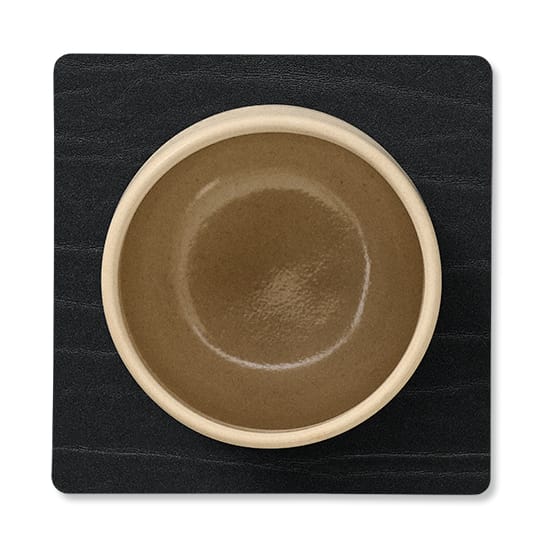 Posavasos Buffalo cuadrado, negro LIND DNA