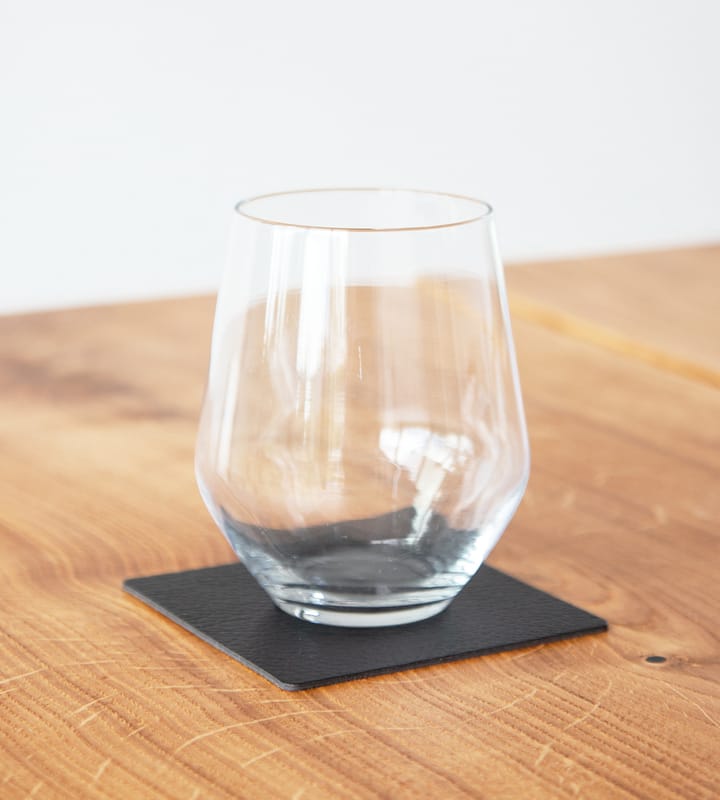 Posavasos Bull cuadrado - negro - LIND DNA