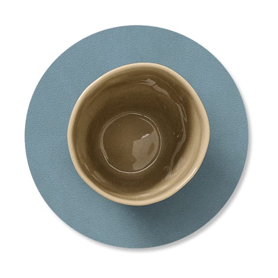 Posavasos circular Cloud reversible 1 pieza, azul claro-gris claro LIND DNA