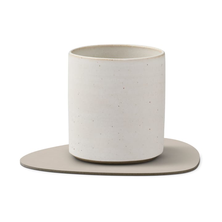 Posavasos Corduroy curve, Oyster White LIND DNA