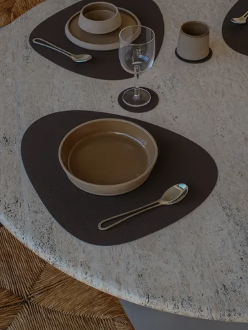 Posavasos Corduroy - Hazel, circle - LIND DNA