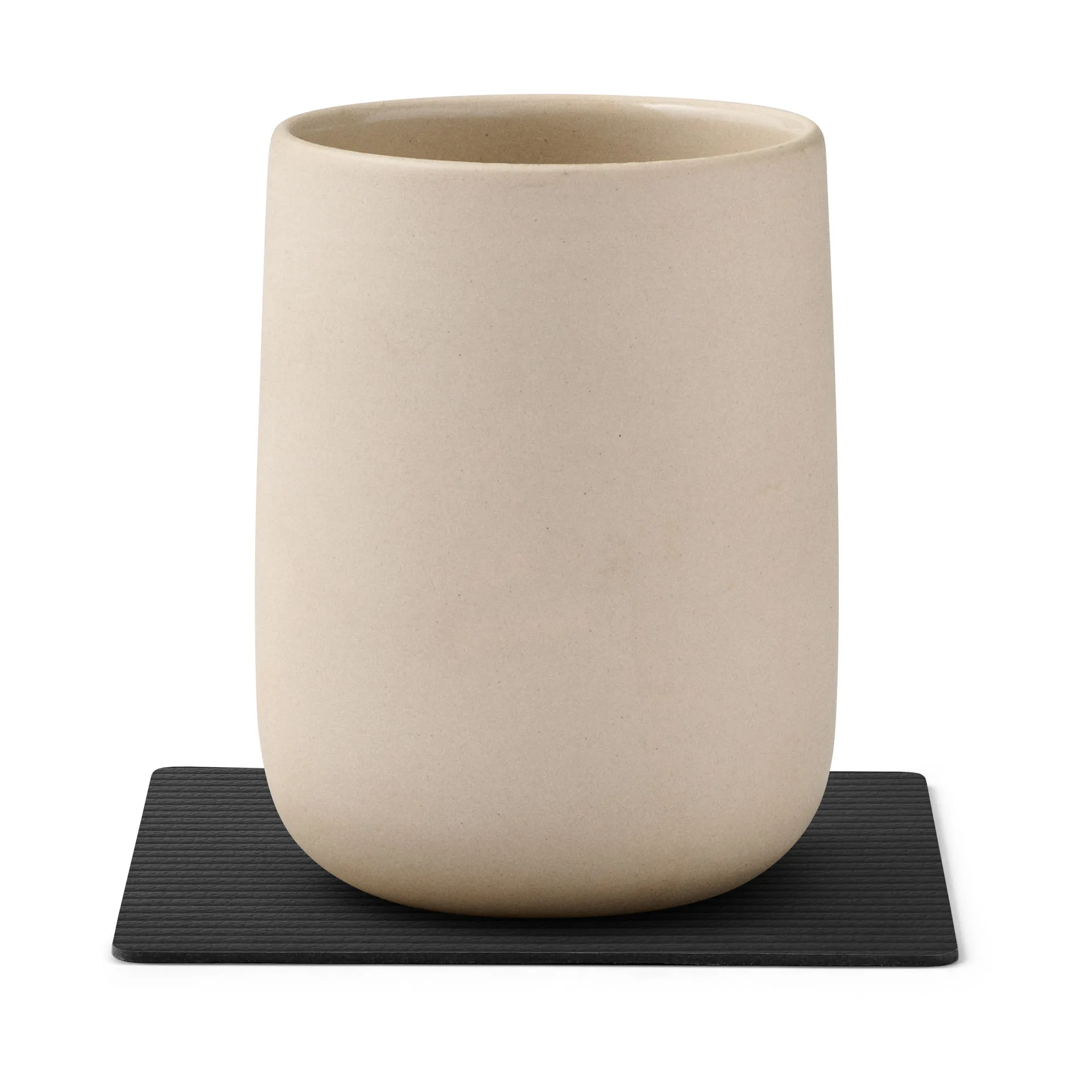 Posavasos Corduroy square, Black LIND DNA