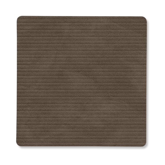 Posavasos Corduroy square - Caviar - LIND DNA