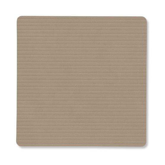 Posavasos Corduroy square - Clay Brown - LIND DNA