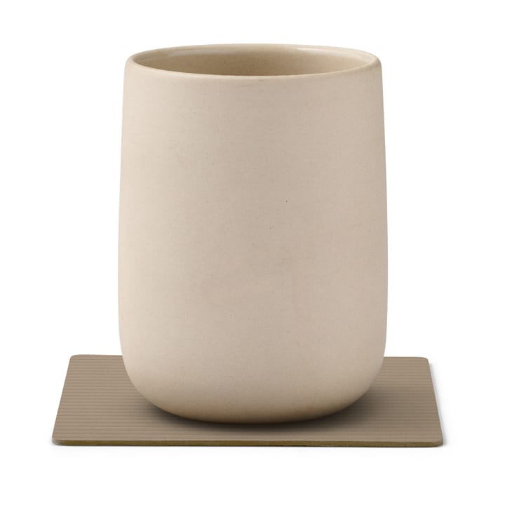 Posavasos Corduroy square, Clay Brown LIND DNA