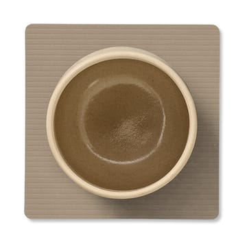 Posavasos Corduroy square - Clay Brown - LIND DNA