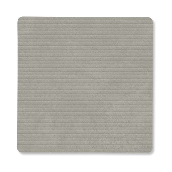 Posavasos Corduroy square - Light Grey - LIND DNA