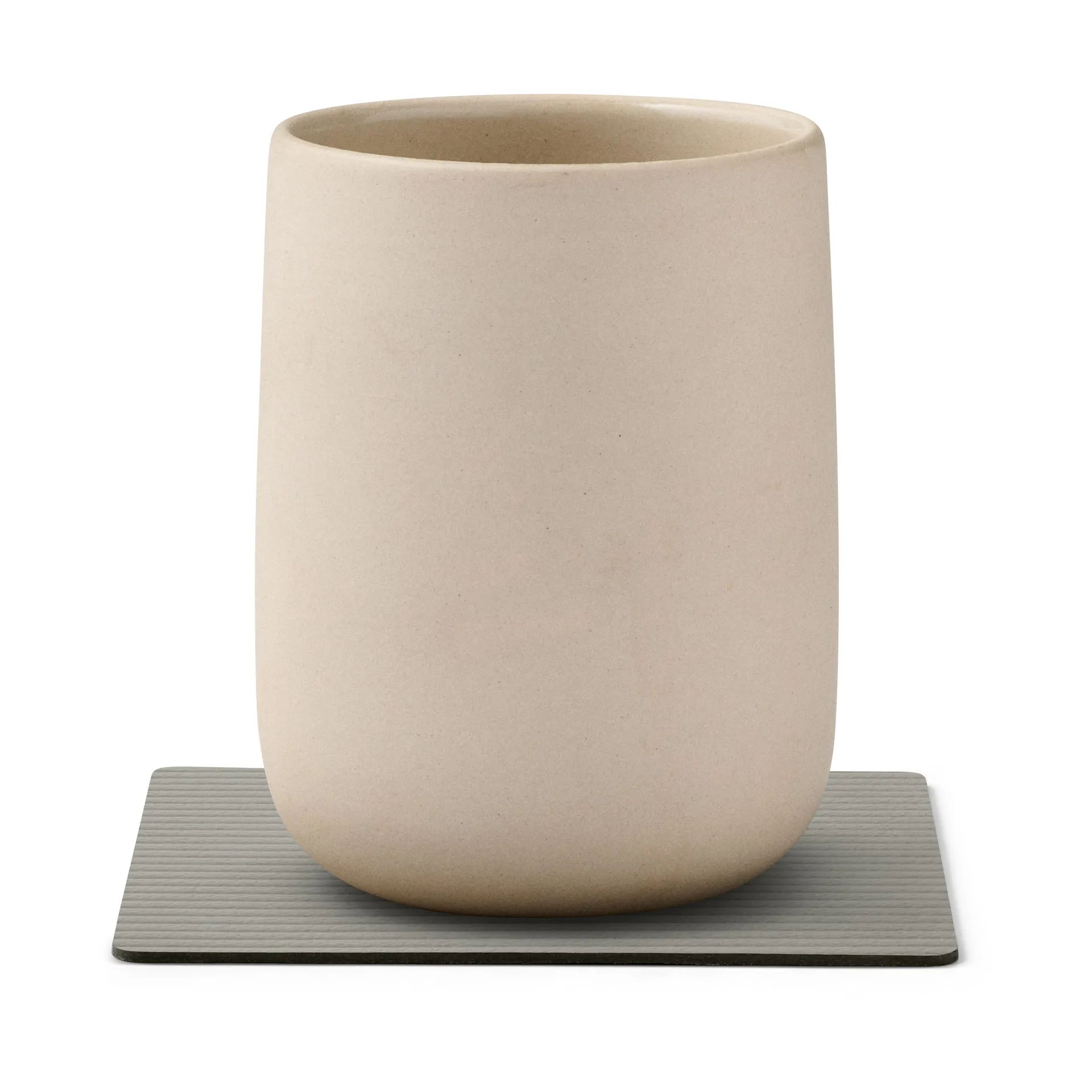 Posavasos Corduroy square, Light Grey LIND DNA