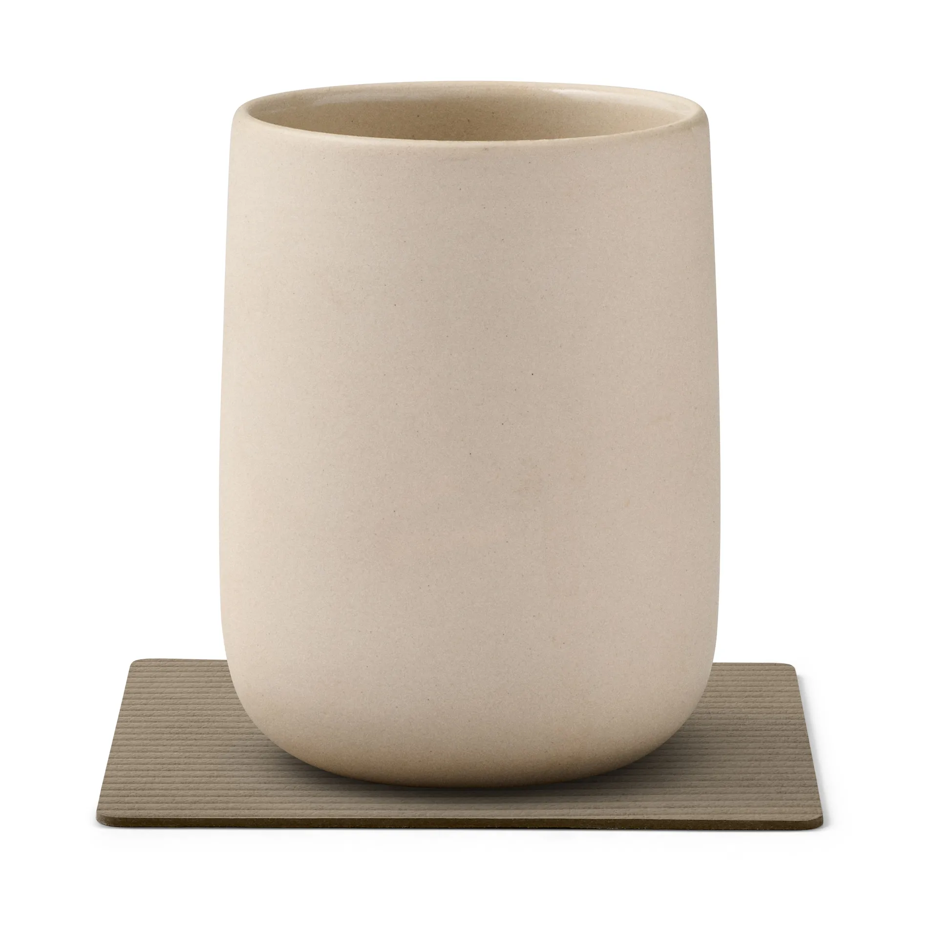 Posavasos Corduroy square, Nomad Grey LIND DNA