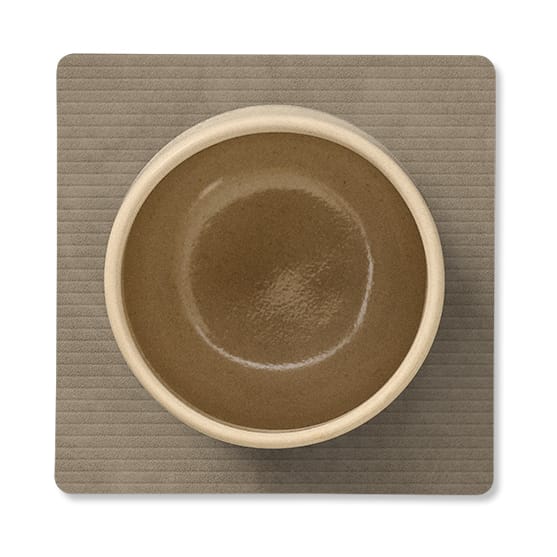 Posavasos Corduroy square, Nomad Grey LIND DNA