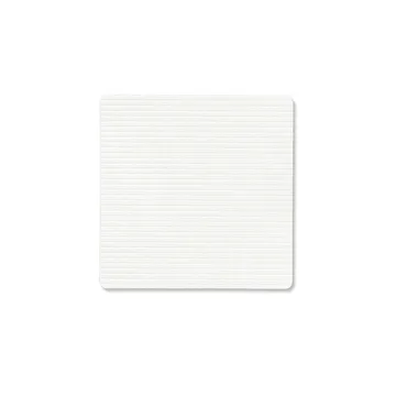 Posavasos Corduroy square - Pure white - LIND DNA