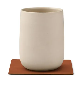 Posavasos Corduroy square - Rust - LIND DNA