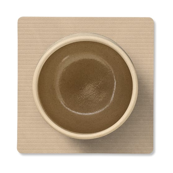 Posavasos Corduroy square, Sand LIND DNA