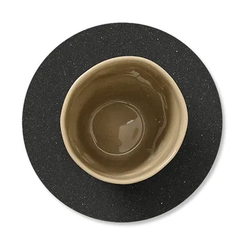 Posavasos Core circular - Flecked anthracite - LIND DNA