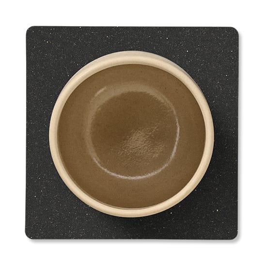 Posavasos Core cuadrado, Flecked anthracite LIND DNA