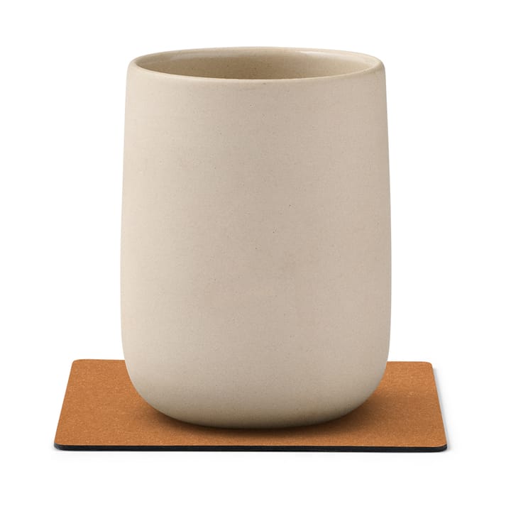 Posavasos Core cuadrado, Flecked naturale LIND DNA