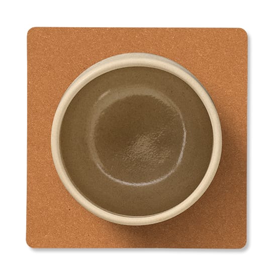 Posavasos Core cuadrado, Flecked naturale LIND DNA