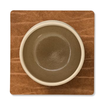 Posavasos cuadrado Buffalo reversible 1 pieza - negro-natural - LIND DNA