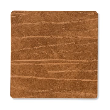 Posavasos cuadrado Buffalo reversible 1 pieza - negro-natural - LIND DNA