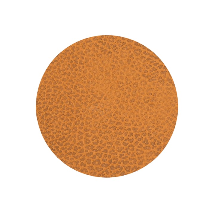 Posavasos Hippo circular - curry - LIND DNA