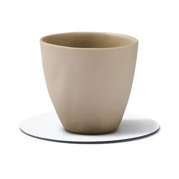 Posavasos Nupo circle - Pure white - LIND DNA