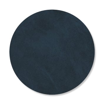 Posavasos Nupo circle reversible - Midnight blue-petrol - LIND DNA