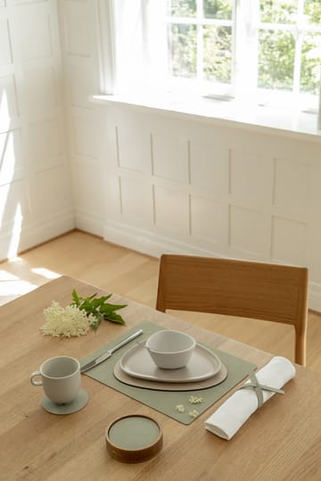 Posavasos Nupo circle - verde oliva - LIND DNA