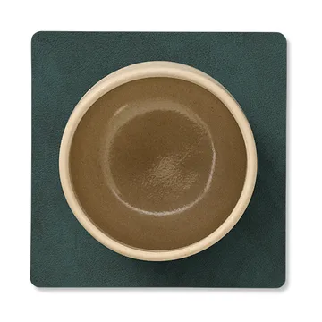Posavasos Nupo cuadrado reversible 1 pieza - Dark green-olive green - LIND DNA