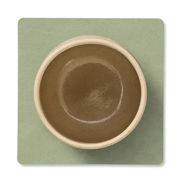 Posavasos Nupo cuadrado reversible 1 pieza - Dark green-olive green - LIND DNA