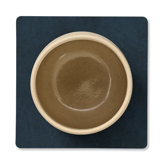 Posavasos Nupo cuadrado reversible 1 pieza, Midnight blue-petrol LIND DNA