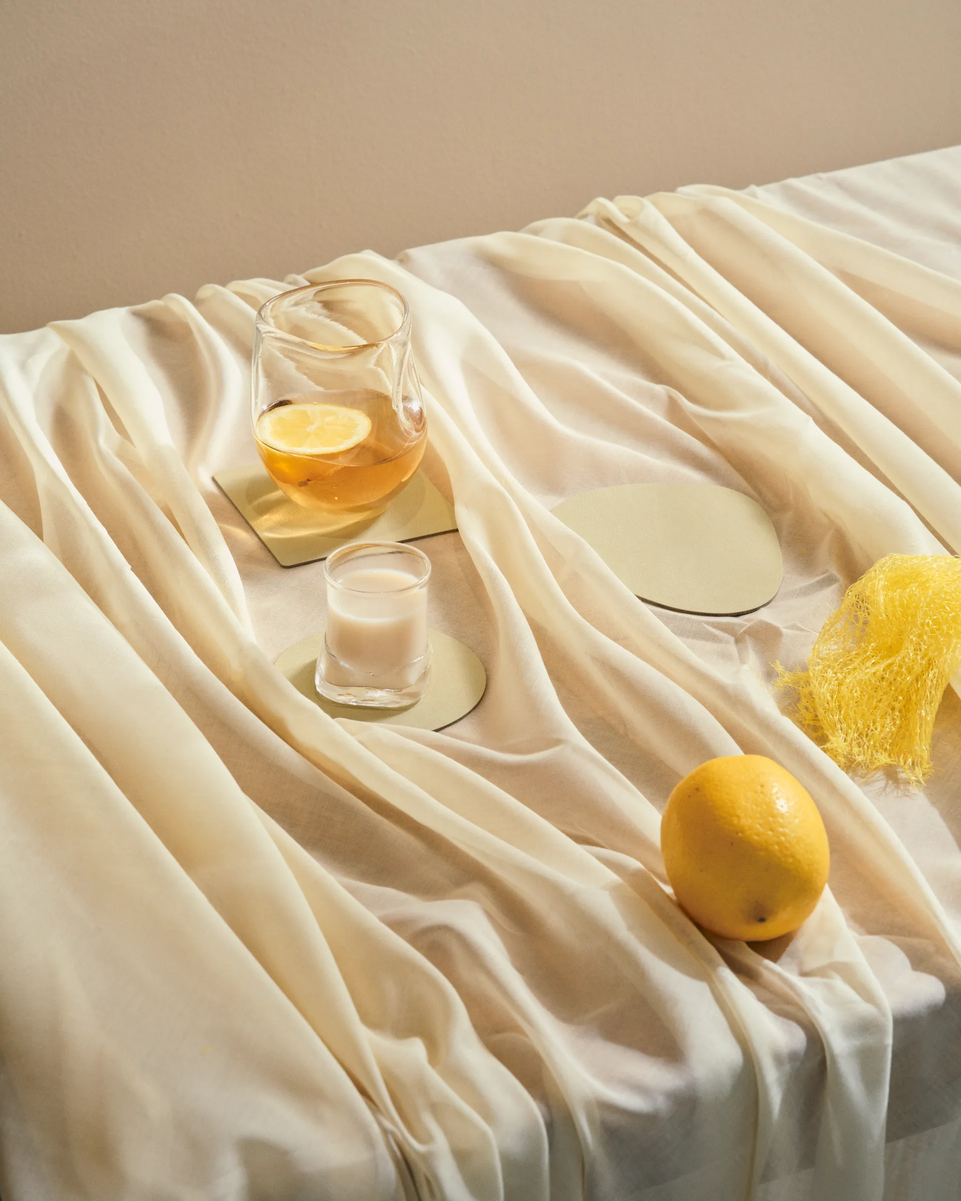 Posavasos Nupo curve, Lemon sorbet LIND DNA