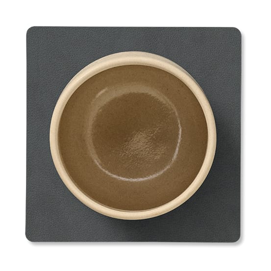 Posavasos Nupo reversible square, gris antracita-gris claro LIND DNA