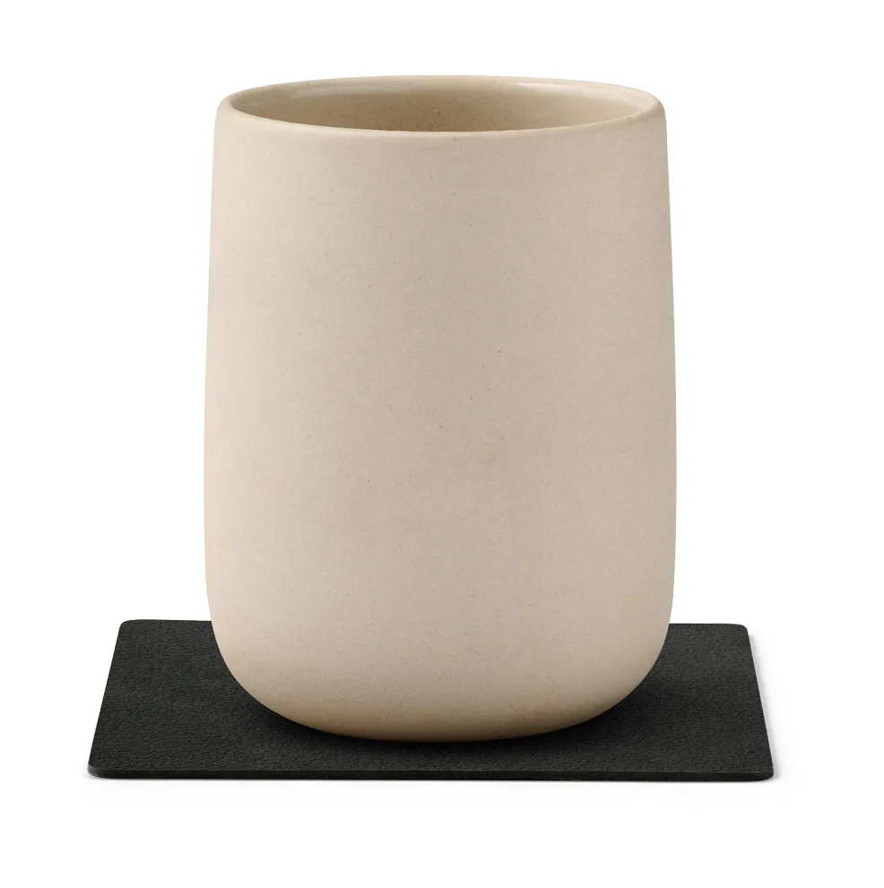 Posavasos Nupo square, Black ink LIND DNA