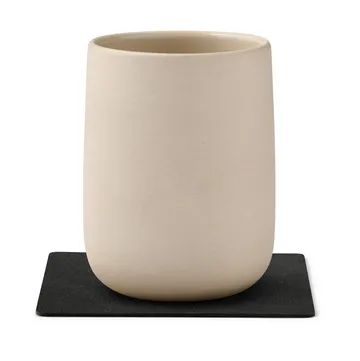 Posavasos Nupo square - Black ink - LIND DNA