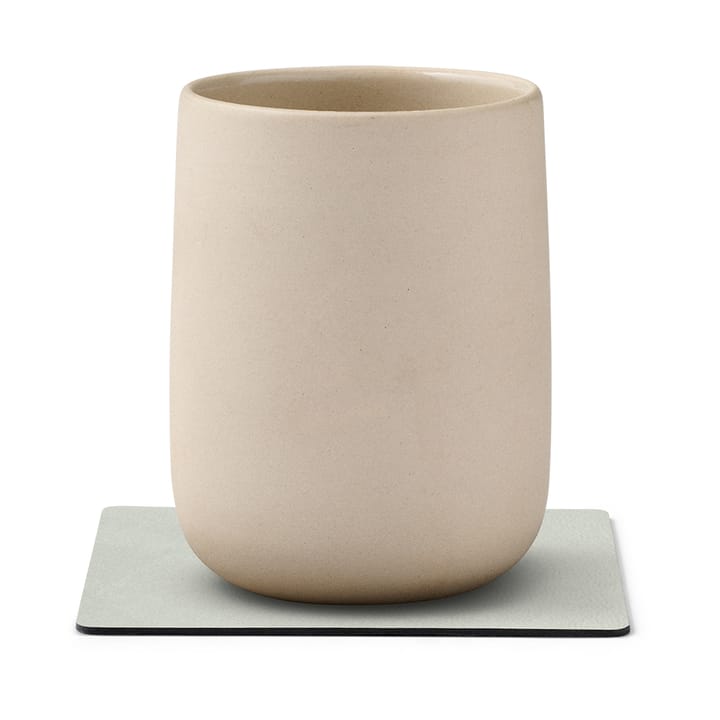 Posavasos Nupo square, metalic (gris piedra) LIND DNA