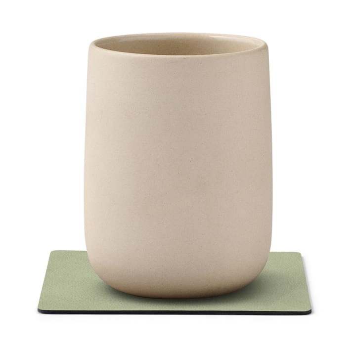 Posavasos Nupo square, verde oliva LIND DNA