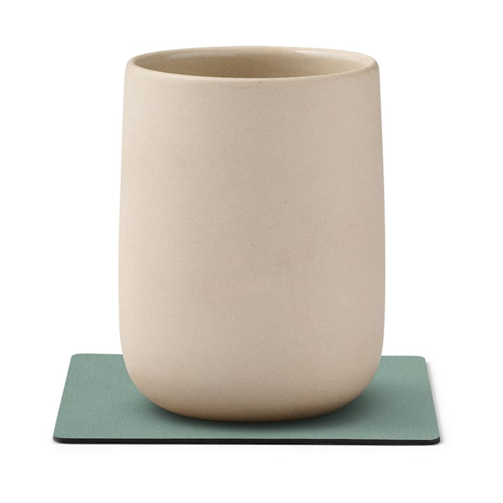 Posavasos Nupo square, verde pastel LIND DNA