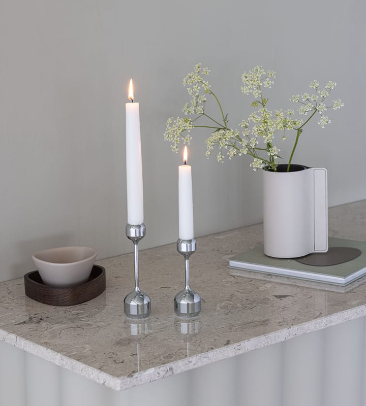 Set de 2 candelabros Silhouette, Chrome LIND DNA