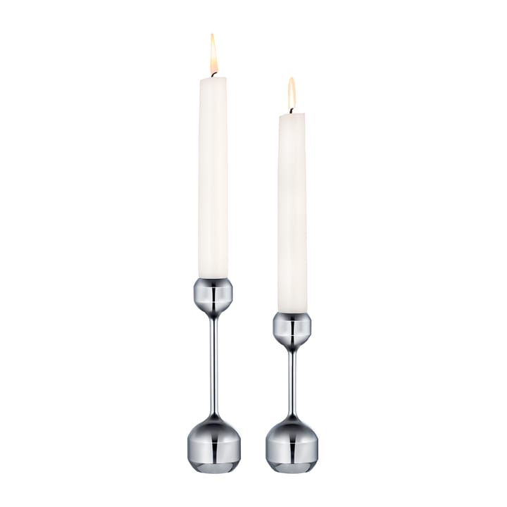 Set de 2 candelabros Silhouette - Chrome - LIND DNA