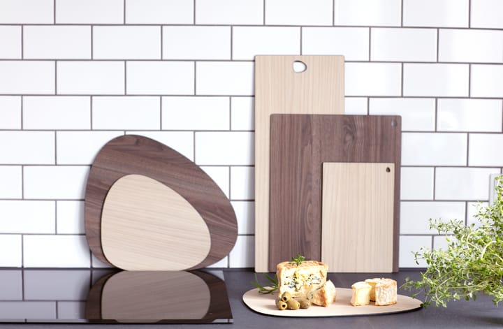 Tabla de cortar Cut & Serve cuadrada S, fresno LIND DNA