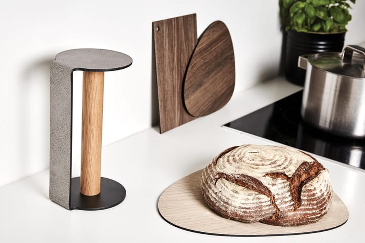 Tabla de cortar Cut & Serve curva L, fresno LIND DNA