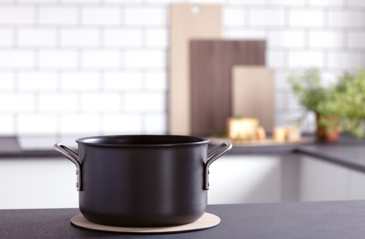 Tabla de cortar Cut & Serve redonda S, fresno LIND DNA