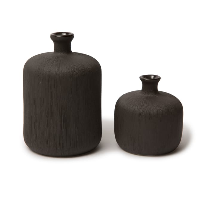 Jarrón Bottle, Black, small Lindform