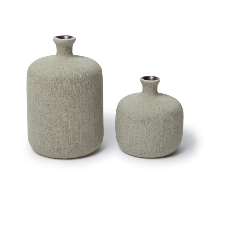 Jarrón Bottle - Sand grey, medium - Lindform