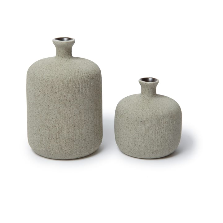 Jarrón Bottle - Sand grey, small - Lindform